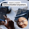 NovaLens™ AI powered translation glasses.