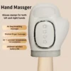 Wireless Electric Hand Massager Air Compression Hot Compress Palm Acupoint Massager Finger Arthritis Numbness Muscle Relaxation