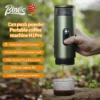 Bincoo Camping Portable Coffee Machine Electric Wireless Heating Concentrate Extraction 18g Powder Professional Coffee Tool