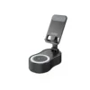 Bluetooth Speaker Phone Holder with Color Ambient Light 300° Foldable Wireless Induction Audio for Tablet iPhone Android
