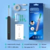 Wireless Ear Wax Cleaner with Camera Safe Earwax Removal Endoscope with Camera Luminous Otoscope Ear Cleaning Tools Ear Care