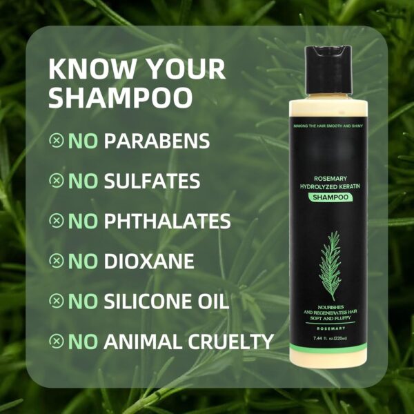 Revox™ Rosemary Shampoo – Reduce Breakage & Boost Volume