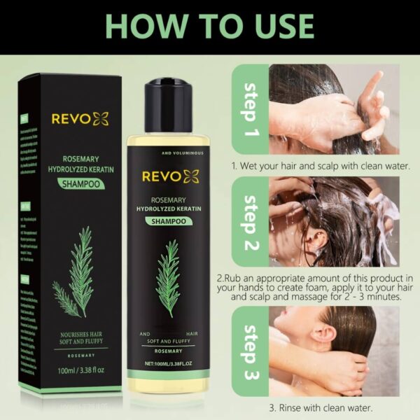Revox™ Rosemary Shampoo – Reduce Breakage & Boost Volume