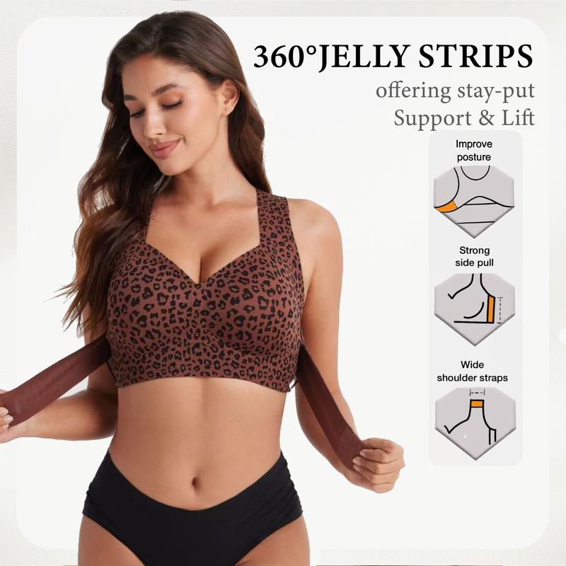 AlignLift wireless bra smoothing silhouette under a fitted top